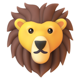 A lion card