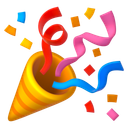 A party popper card